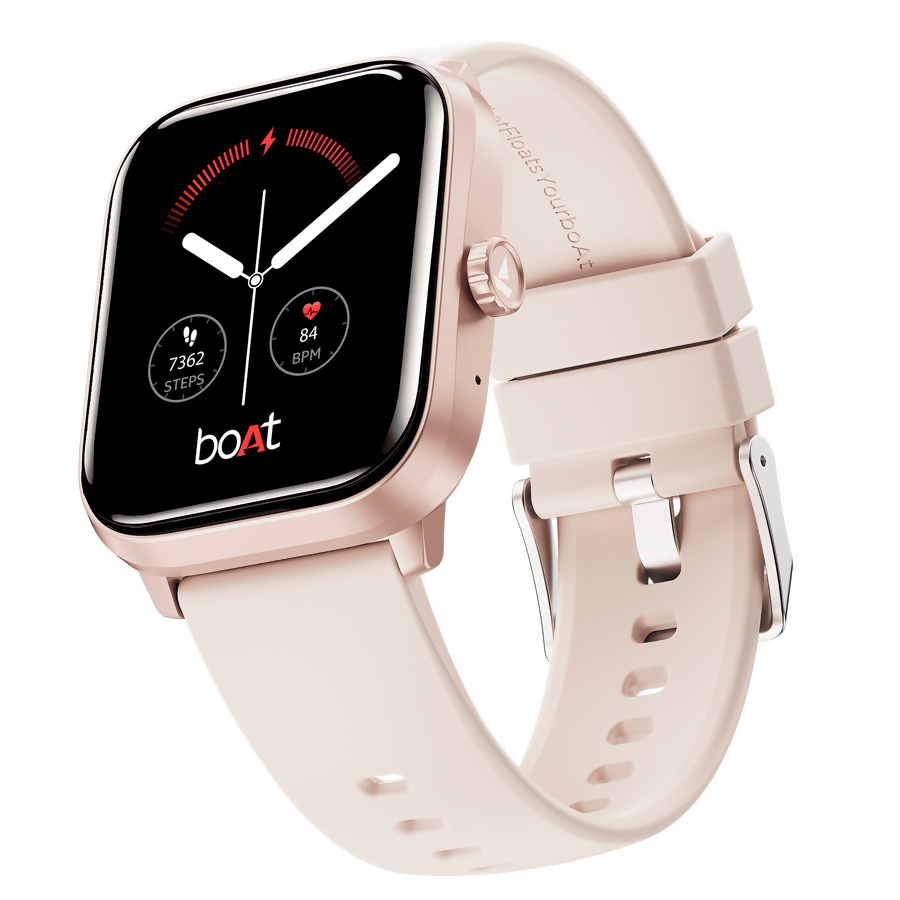 boAt Wave Astra 4 HD Smartwatch with Bluetooth Calling, Functional Crown, Metallic Finish, 1.83" HD Display, 100+ Sports Modes & IP68 Water Resistance (Multicolor)