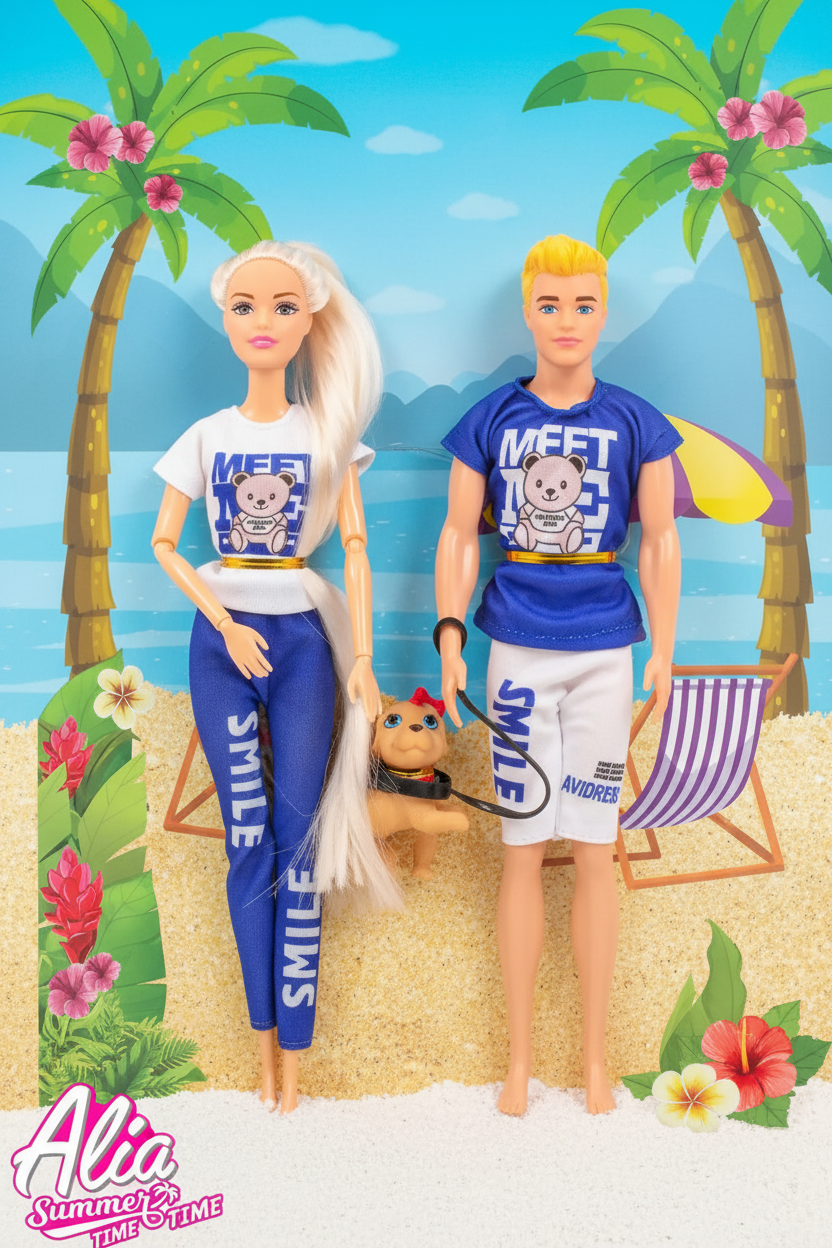 Allia Barbie Doll - Summer Time Set SUPER