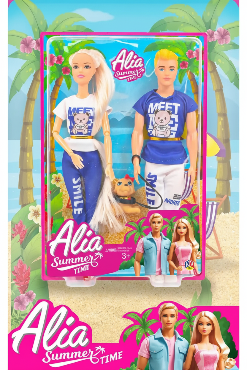 Allia Barbie Doll - Summer Time Set SUPER