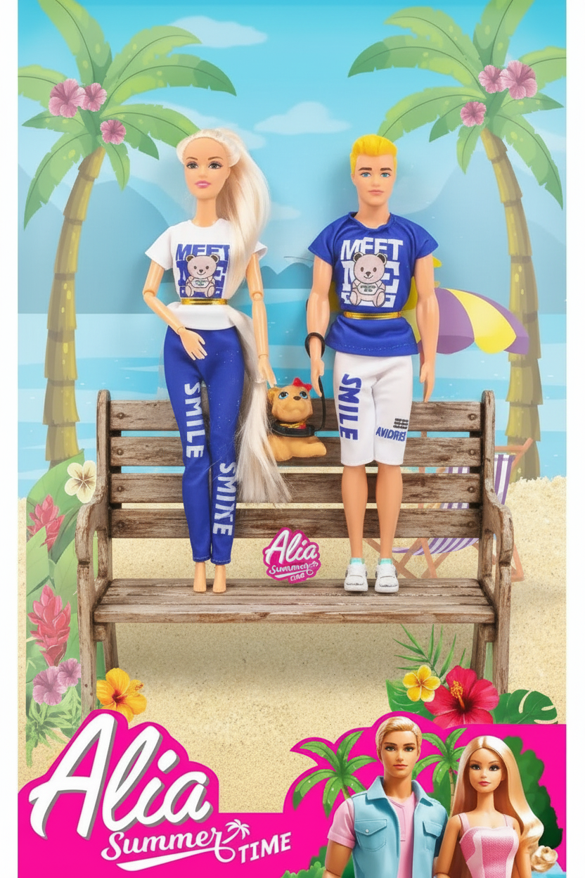 Allia Barbie Doll - Summer Time Set SUPER