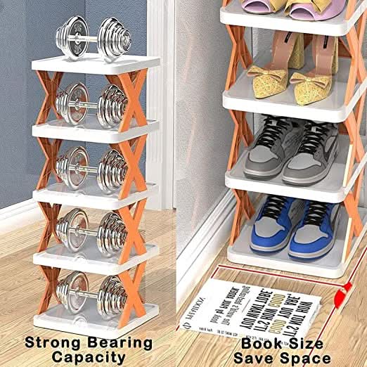 4-Layer Shoe Rack Tower