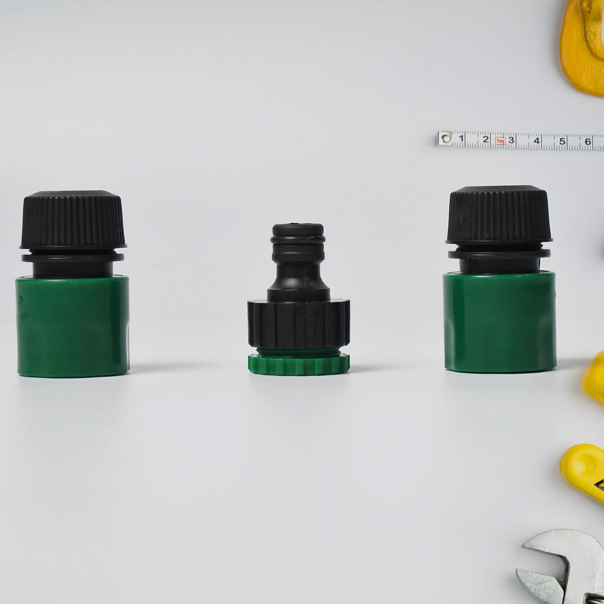 Water Hose Connector Set with Tap Nozzle & Hose Lock HP DD
