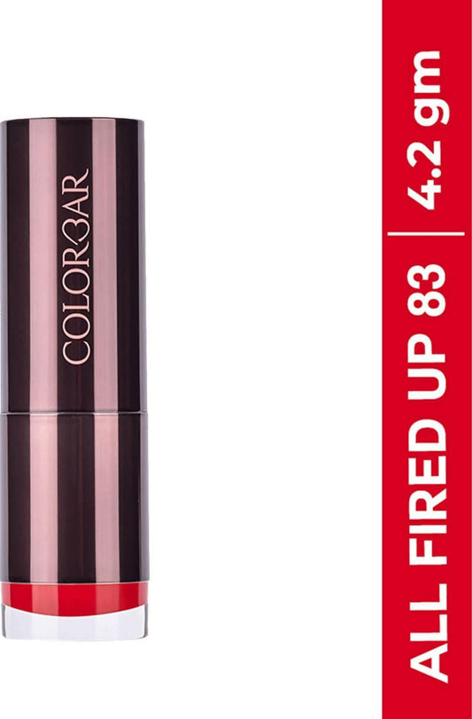 Colorbar Velvet Matte Lipstick- All Fired Up 1 - HalfPe
