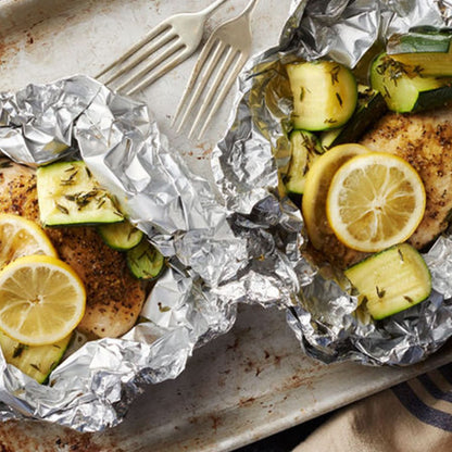 Thick Aluminum Foil Sheet for Baking & Grilling