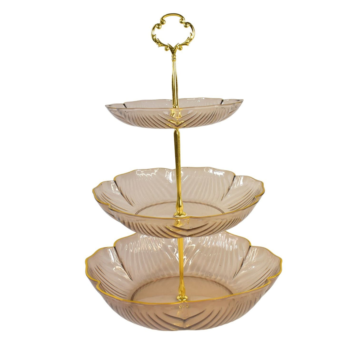 3 Layer Snack Rack Basket Stand Holder (1 Pc) HP DD