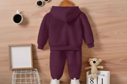 Kids Casual Full Sleeve Top with Track Pants Luck Fashion