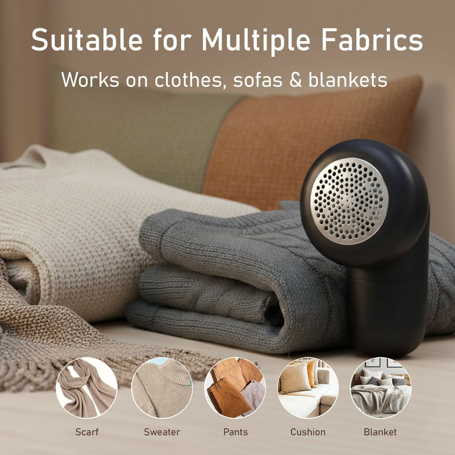 Portronics Lint X Rechargeable Fabric Lint Remover Halfpe Deals