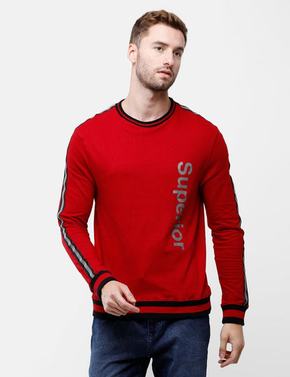 ARDEUR Mens Typography Printed Sweatshirts AFS04 ARDEUR