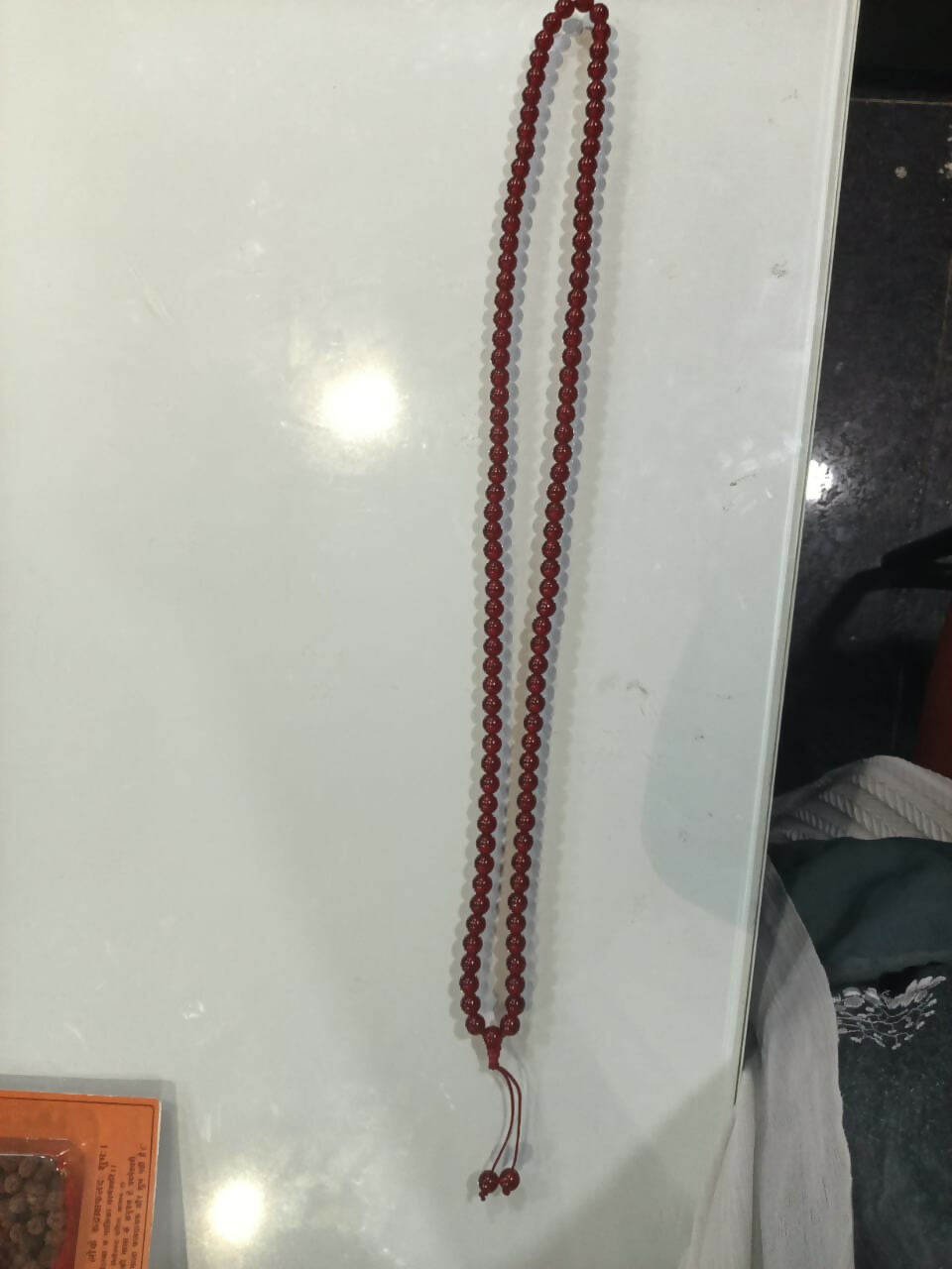 Kerwa Mala Natural Bead Prayer Necklace