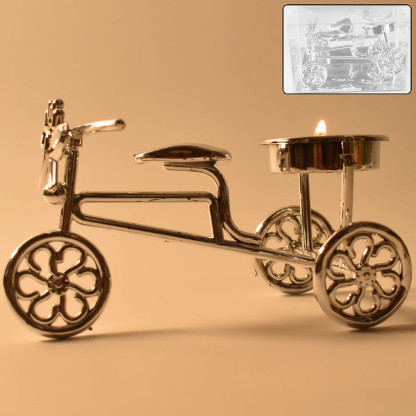 Cycle Tealight Holder Candle Holder Decorative Candle (1 Pc) HP DD