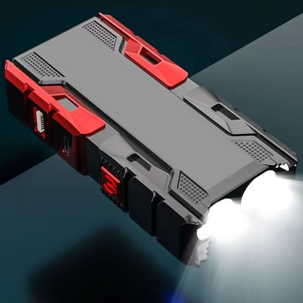 Rechargeable Mini Led Flashlight With Power Bank 3 Modes (1 Pc) HP DD