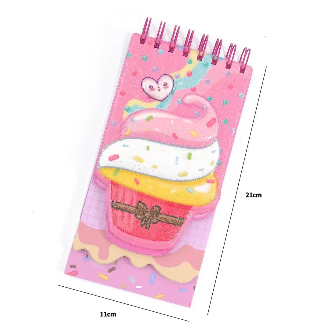 Desirable Glittery Ice Cream Diary For Everyone - HalfPe