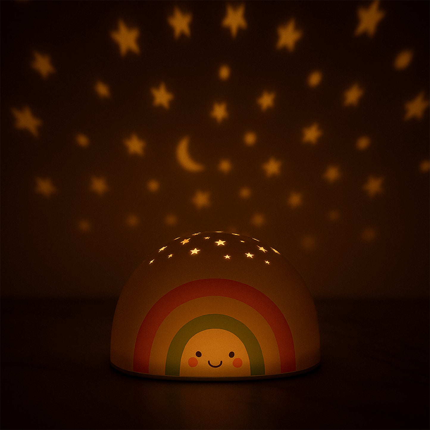 Rainbow Projector Led Night Light For Kids (1 Pc)