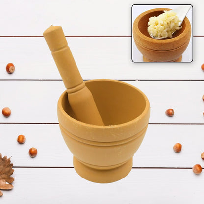 Mortar & Pestle Set – Traditional Spice Grinder for Kitchen & Herbs
