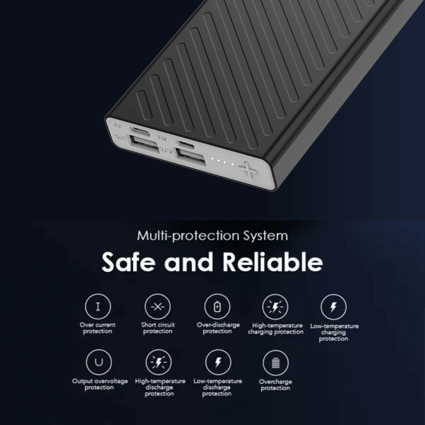 Candytech 10000mAh 14W Fast Charging powerbank