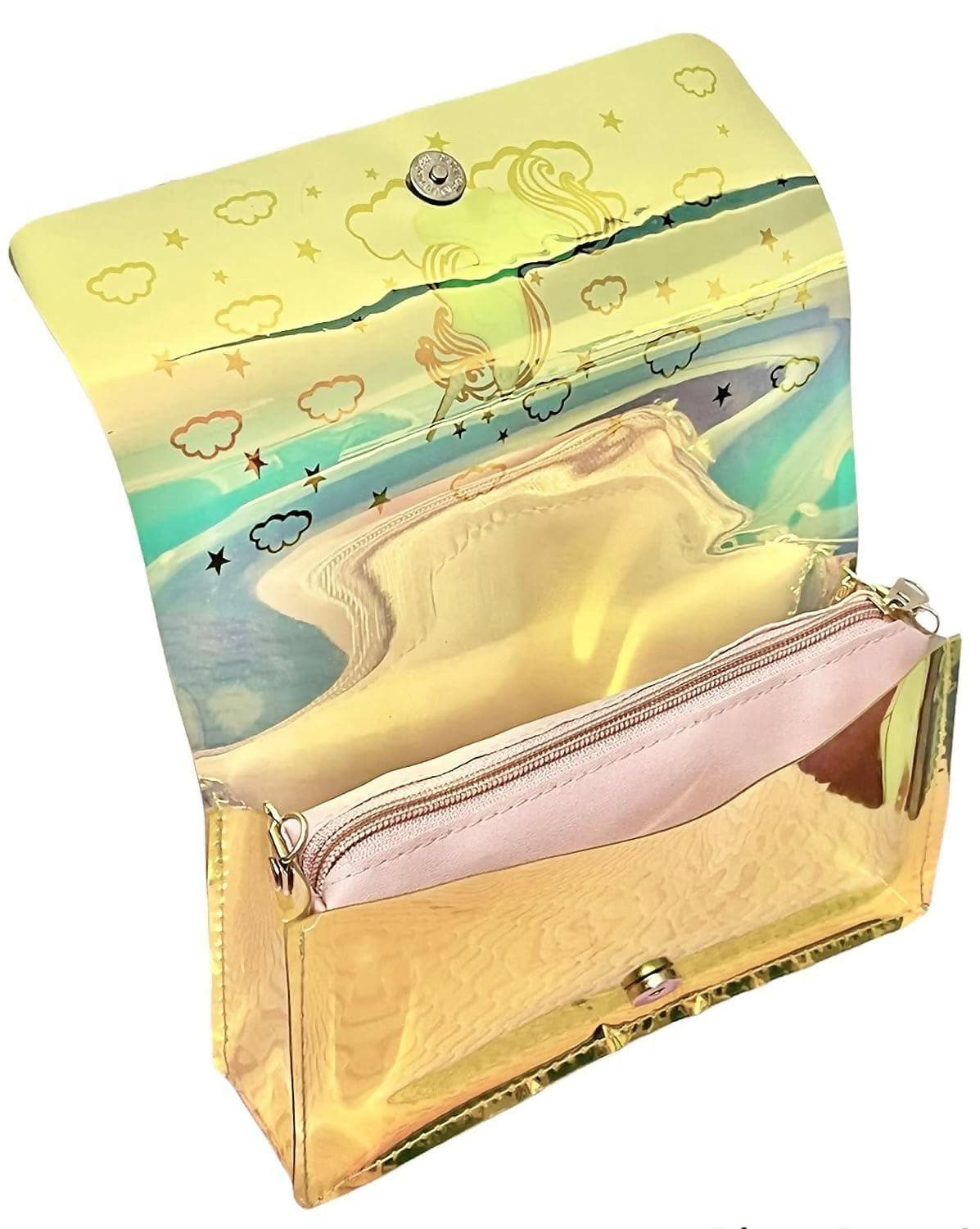 Unicorn Holographic Sling Bag - HalfPe