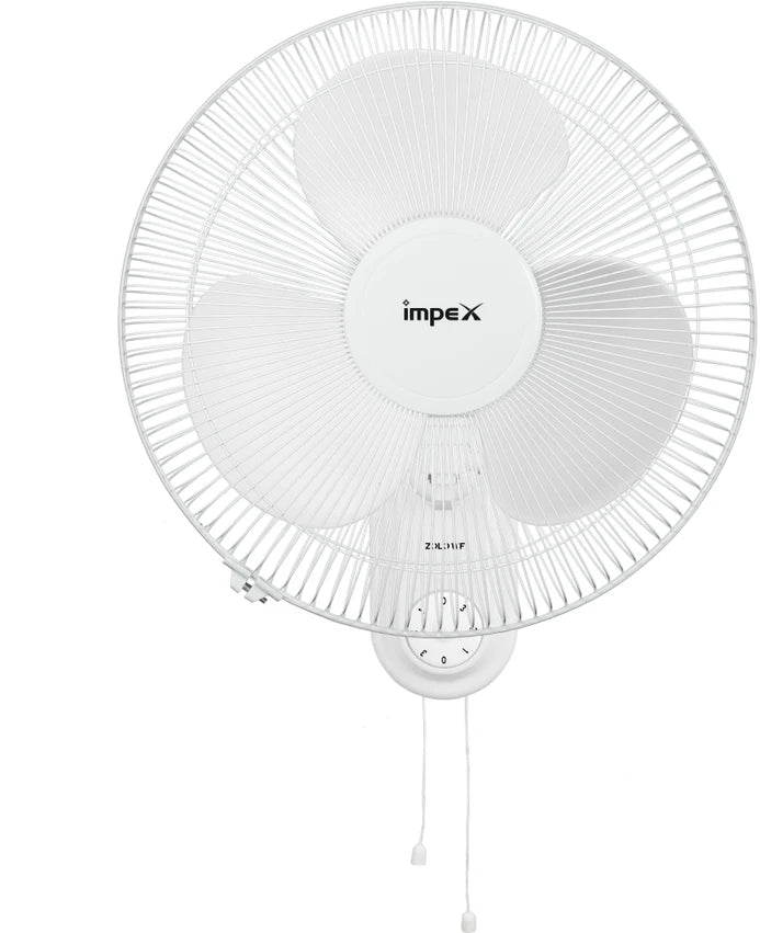 Impex Zolo WF 400 mm Wall Fan – White