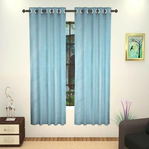 Lushomes Curtain 5 Feet, Curtains with Lining, Brown, Curtains & Drapes, parda, Urban Space Curtains(Single Pc, 54 x 60 inches) - HalfPe