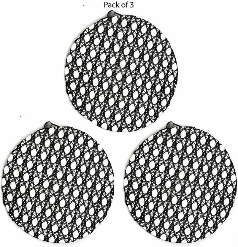 SENECIO Woven Black Net Juda Bun Cover For Girls & Women (Pack of 6) - HalfPe