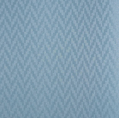 Hospital Partition Curtains, Clinic Curtains Size 15 FT W x 7 ft H, Channel Curtains with Net Fabric, 100% polyester 30 Rustfree Metal Eyelets 30 Plastic Hook, Sky Blue, Zig Zag (15x7 FT) - HalfPe