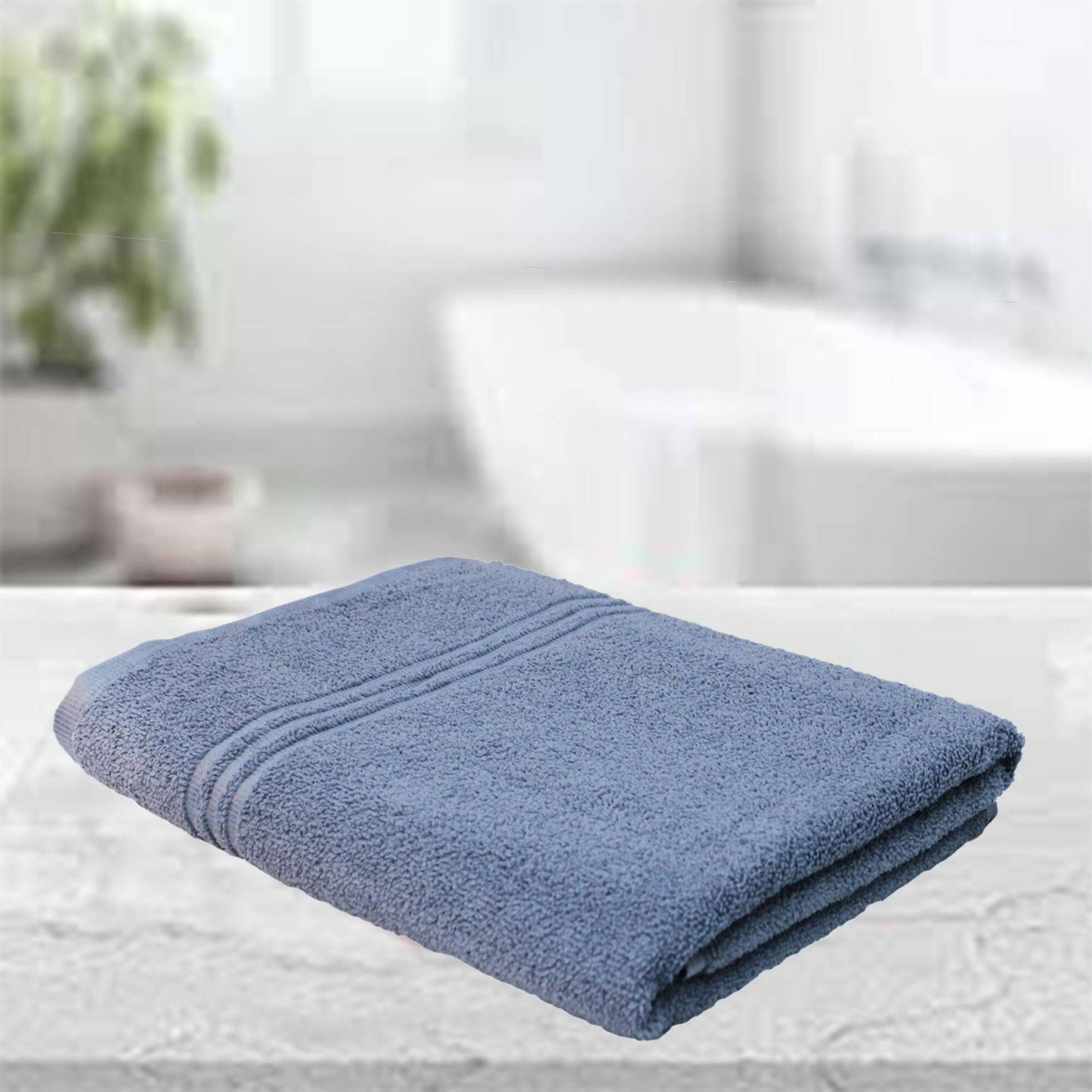 Lushomes Microfibre Towel, Quick Dry Bath Towel for Men Women Kids, Large Size Towel, 30x 55 Inch, home decor Items, 275 GSM, microfibre towel for bath (75x140 Cms, Set of 1, Dark Grey) - HalfPe