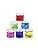 MANTOUSS Diwali Oxidised Dry Fruit Hamper/Pack/Combo-Cashew,Almond,Walnut and Raisin (50gms Each) 200gms + 2 Gel Filled Glass Candle,Diwali Greeting Card and Rangoli Colours - HalfPe
