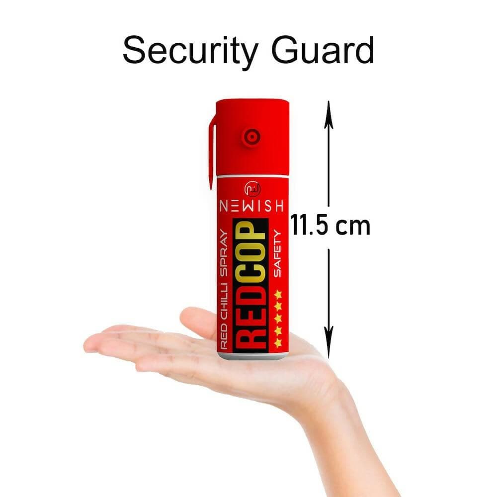 Newish Metal Powerful Pepper Spray Self Defence for Women Shots 50 (Pack of 3 - 35 GM) - HalfPe