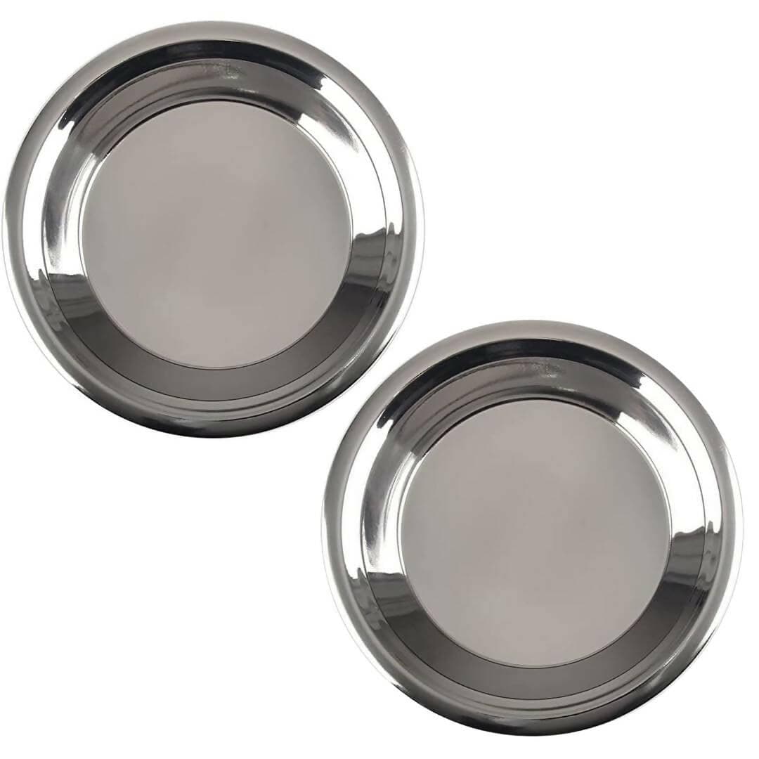 SHINI LIFESTYLE Stainless Steel parat for Kitchen, Atta Parat, Parati (1) - HalfPe