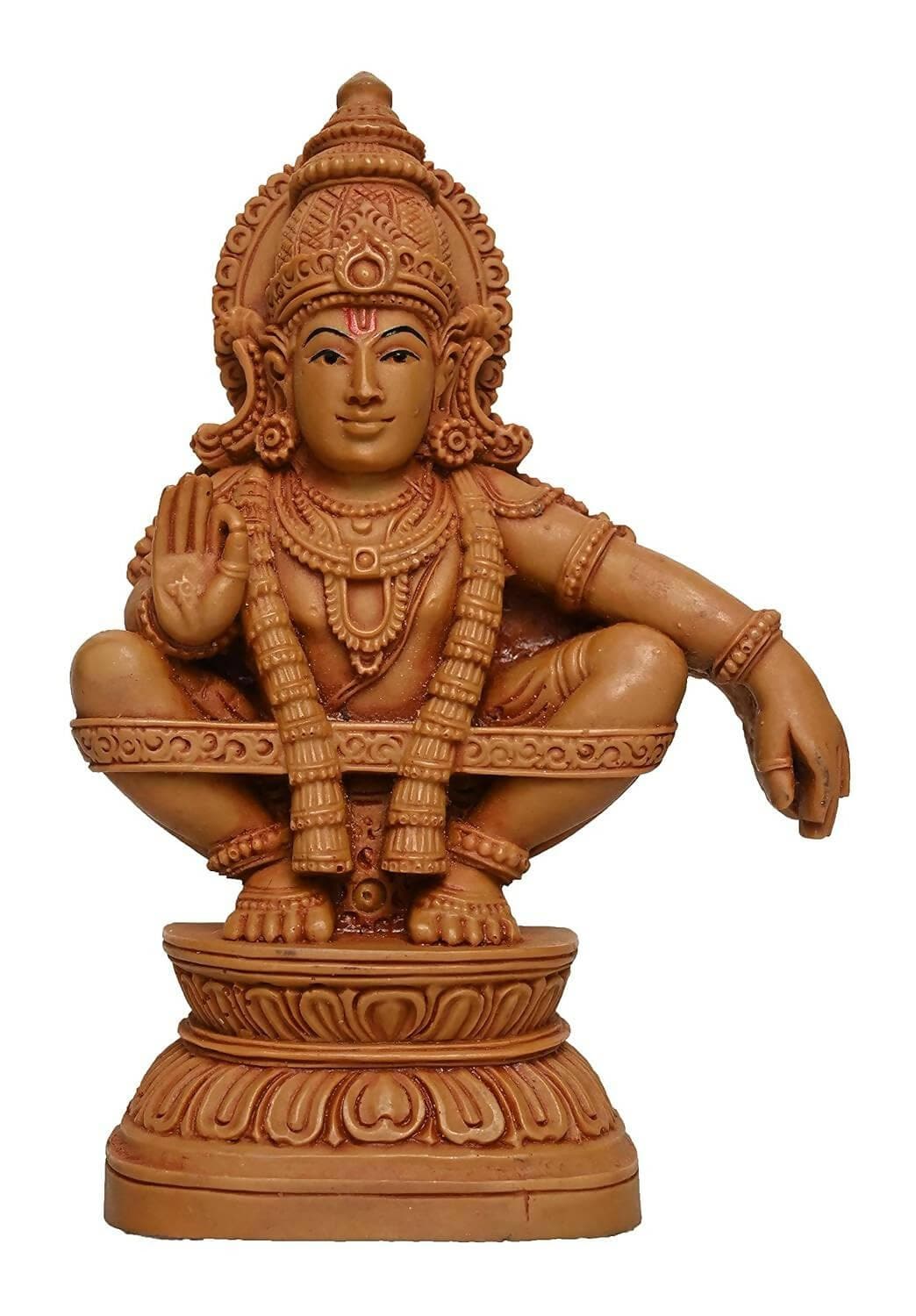 KariGhar Polyresin Ayyappa Swamy Idol Ayyappa Statue Perfect for Home Decor - HalfPe