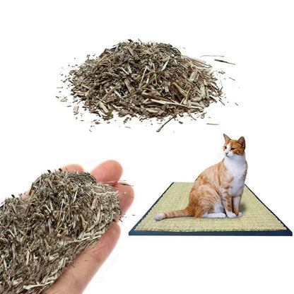 Mats Avenue Cat Scratch Mat Claw Pad and Sleeping Mat Hand Made, Natural Coir and Rubber Scratcher White Color, (45x45 cm with 10 Grams) - HalfPe