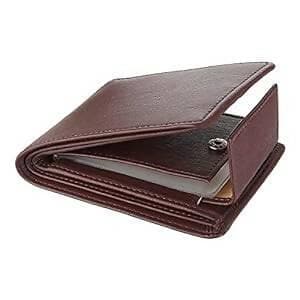 Fancy Latest Brown wallet with ATM Card holder - HalfPe