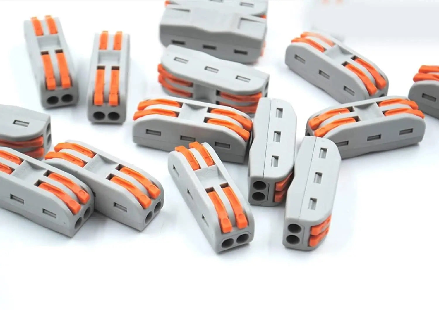 2 way heavy duty cable connector 25a (10 piece) - halfpeapp