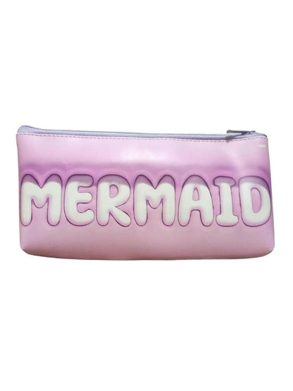 Mermaid Stylish Durable Pencil Case Pouch for Stationery - HalfPe