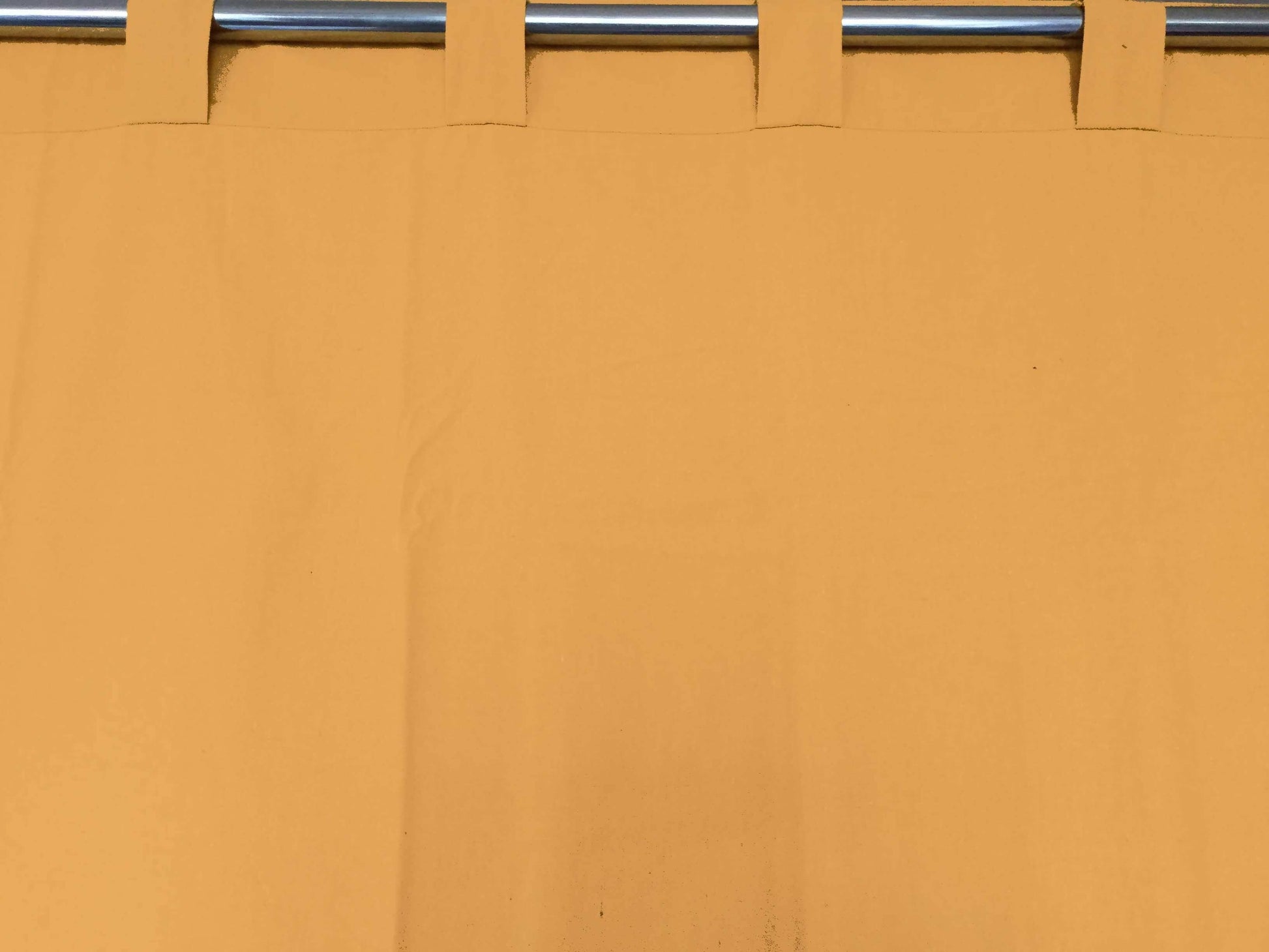 Lushomes curtains 7 feet long set of 2, Cotton Curtains, Door Curtains, Cotton Yellow Rod Pocket Curtain and Drapes for Door Size: 137X213 cm,Pack of: 2 (54x84 Inches, Set of 2) - HalfPe