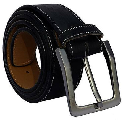 Attractive Men Multicolor Leather Belts Combo (Pack of 2) - HalfPe