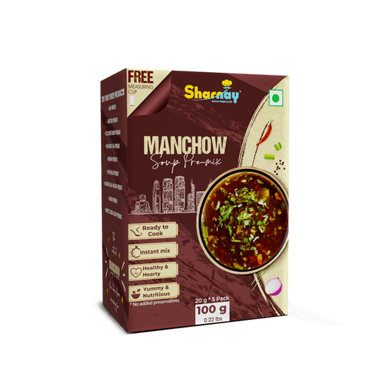 Sharnay Ready To Cook Instant manchow Premix soup (pack of 2) - HalfPe