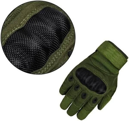 Cycling Motorcycle Gloves Riding Gloves (Green) - HalfPe