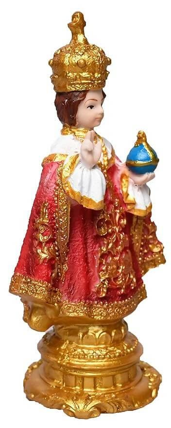 KariGhar® Infant Jesus/Child Jesus Christ Idol Perfect for Car Dashboard/Prayer Room/Drawing Room/Bedroom/Gifting & Decoration. A0012 (7.5 x 10 x 19 CM) - HalfPe