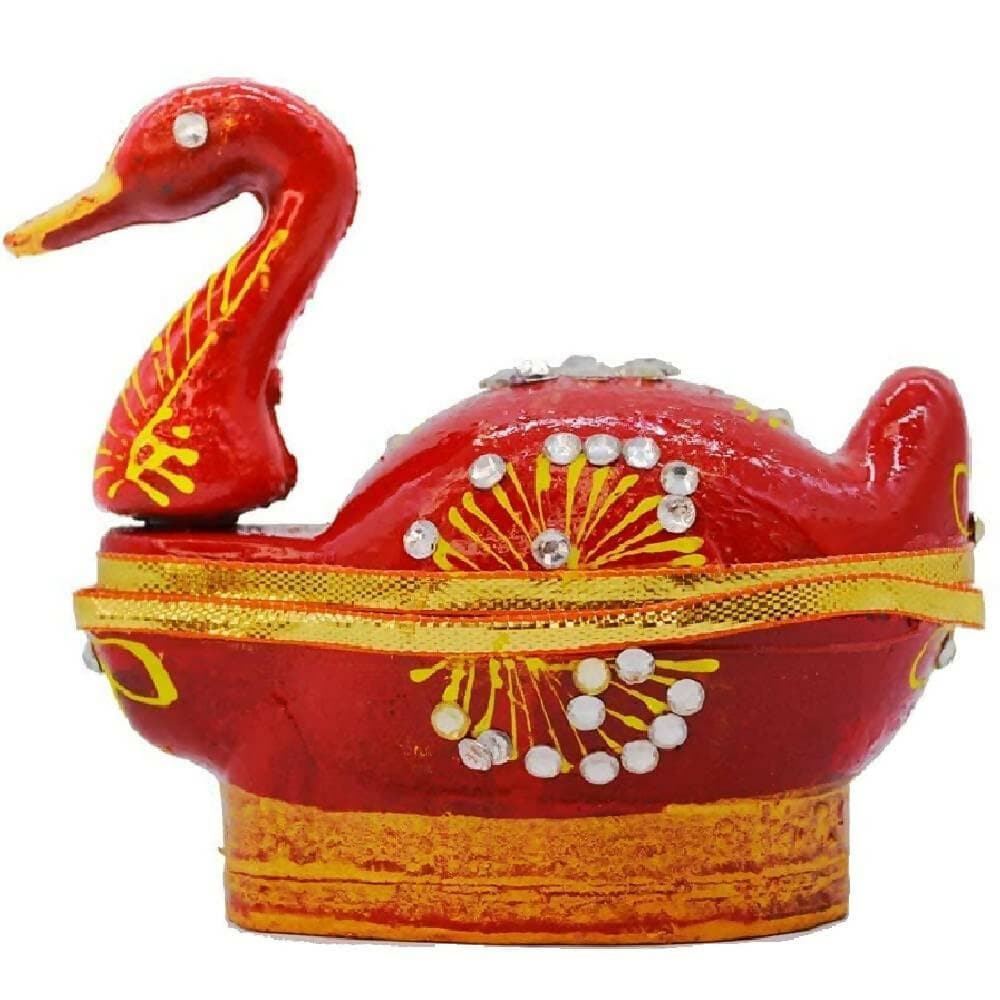 Santarms Kumkum Box for puja Items use as sindoor dani - HalfPe