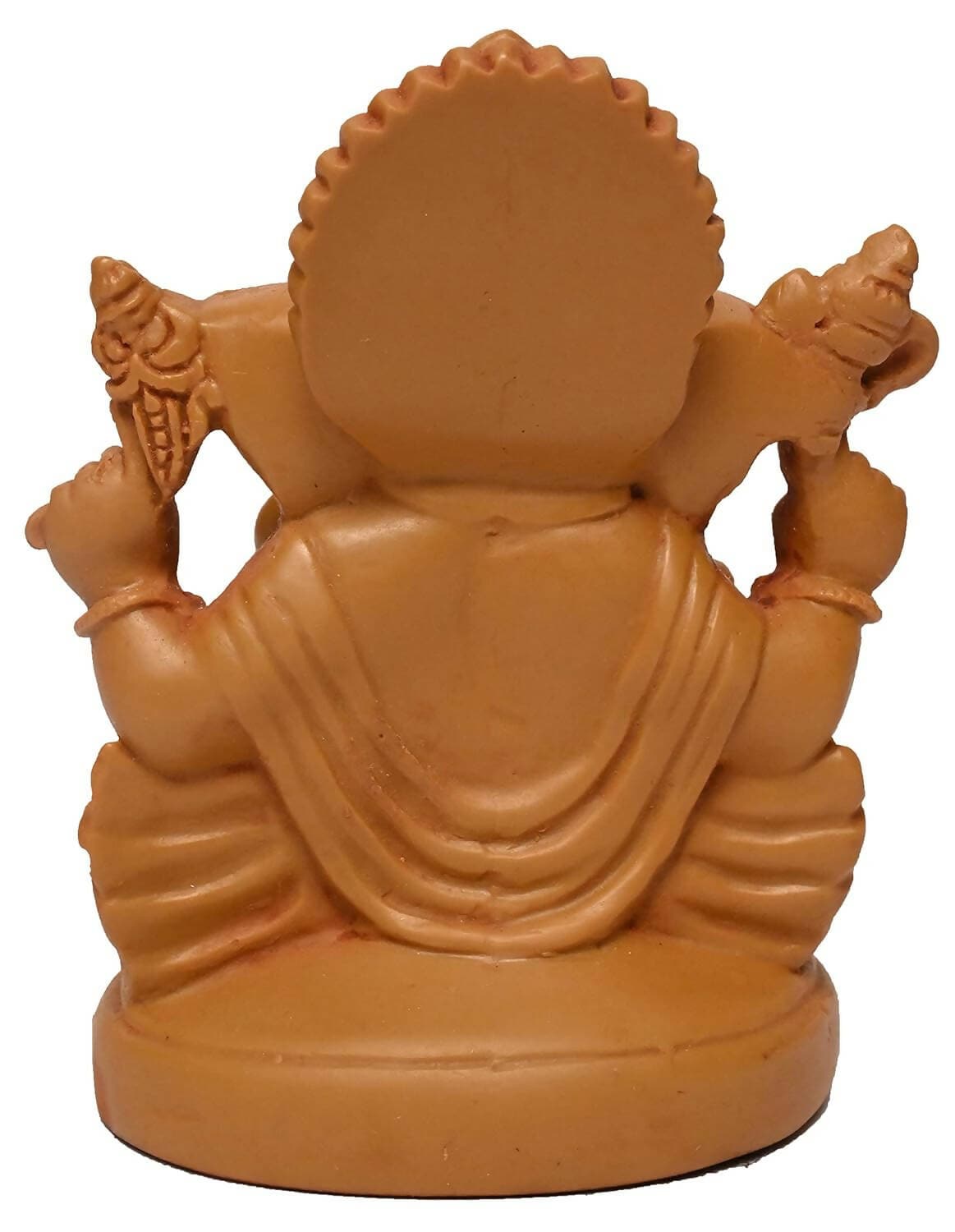 KariGhar Polyresin Ganesha Ganpati Bappa Idol Perfect For Drawing Room | Bedroom | Puja Ghar - HalfPe