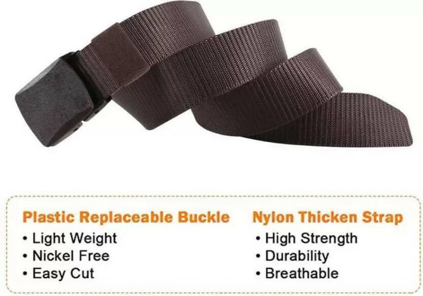 Men Casual, Party, Formal, Canvas Belt - HalfPe