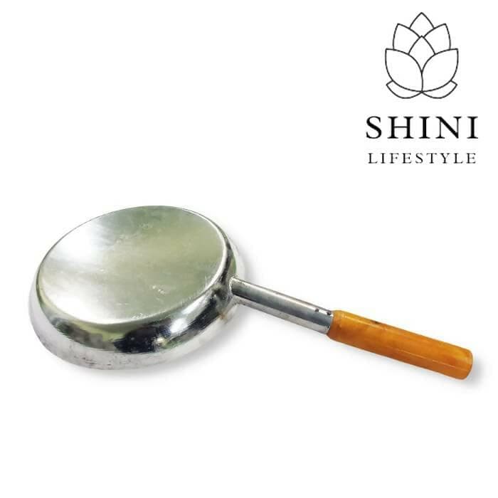 SHINI LIFESTYLE Super Smooth Galvanized Iron Shallow Fry Pan - HalfPe