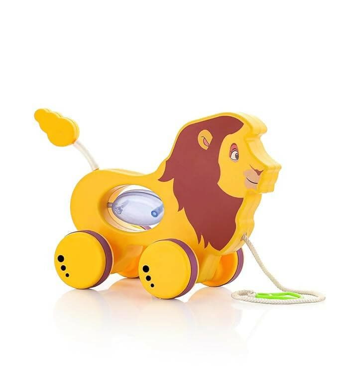 ZUDO Pull Along Toddler Toy (lion) - HalfPe