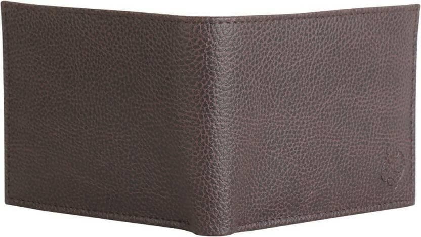 Men & Women Casual Brown Artificial Leather Wallet - Mini (6 Card Slots) - HalfPe