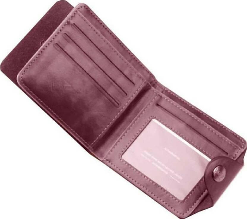 Men Casual Leather Wallet ( Marron) - HalfPe