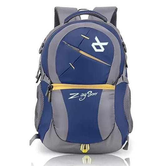 Laptop Backpack For School | College | Everyday Bag With Laptop Compartment (Navy Blue) - HalfPe