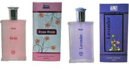 A one Rose Roze and Lavender Perfume for men 100ml Each (Pack of 2) - HalfPe