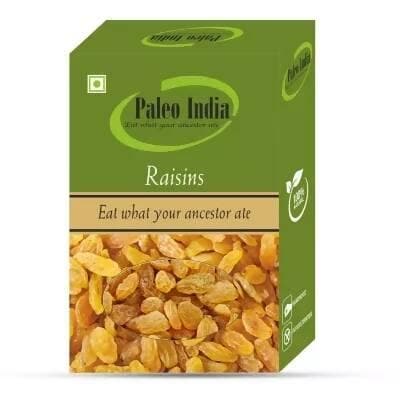 Paleo India Raisins Yellow Golden (400g) - HalfPe