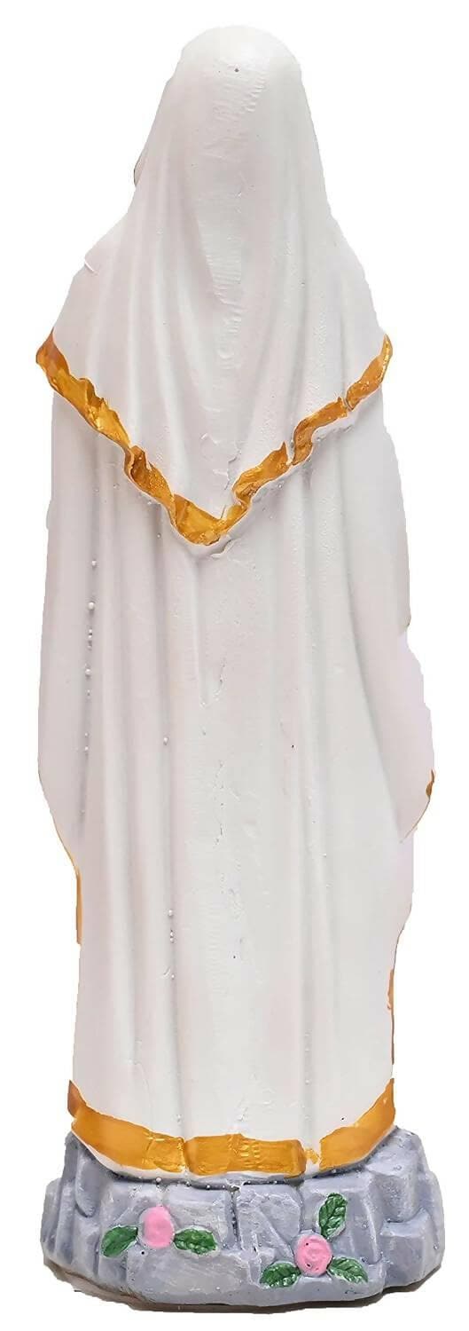 KariGhar Resin Our Lady of Lourdes, Lourdes Mary Catholic Idol Perfect for Home - HalfPe