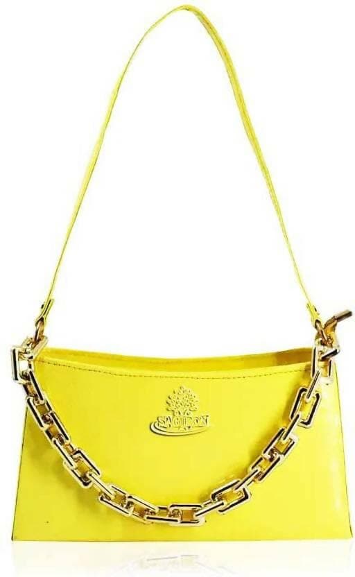 Girls Yellow Sling Bag - HalfPe